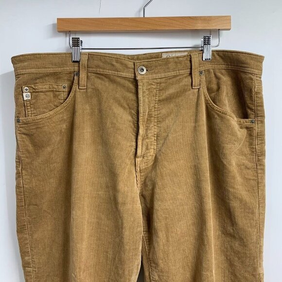 Adriano Goldschmied Men's Everett Slim Straight Cotton Corduroy Size 38x25 - Picture 4 of 14